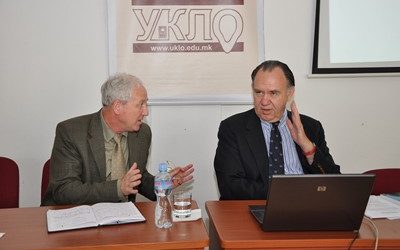 Предавање на Австрискиот Амбасадор на правниот факултет – Битола