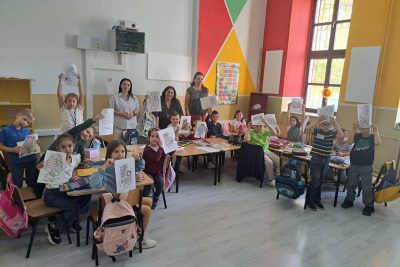 Мојата библиотека во бои: првачињата од ООУ „Гоце Делчев“