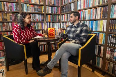 Кафе и книга со наши локални писатели